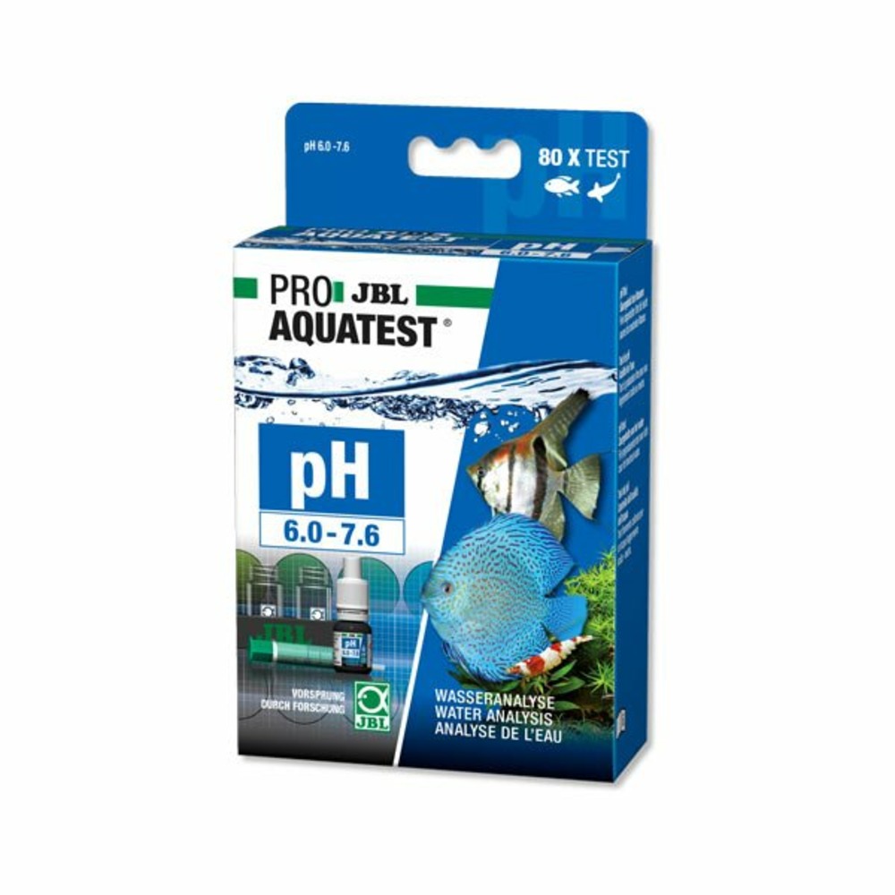 Test ph 6,0-7,6 : test d'eau en gouttes