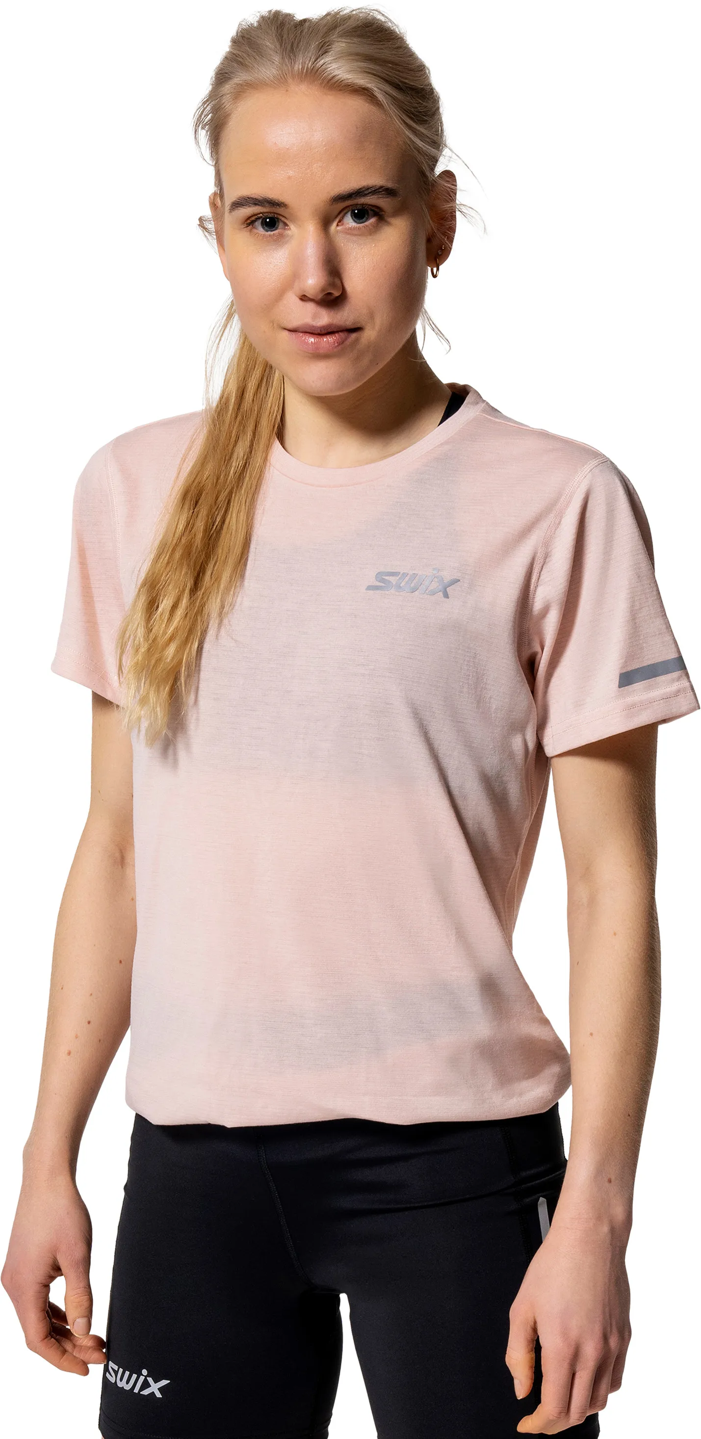 Swix Women's Pace Short Sleeve Peach Whip