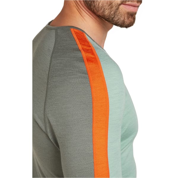 T-shirt thermique ICEBREAKER M MERINO 200 SONEBULA LS CREWE GAL/MOS/BLAZ/CB