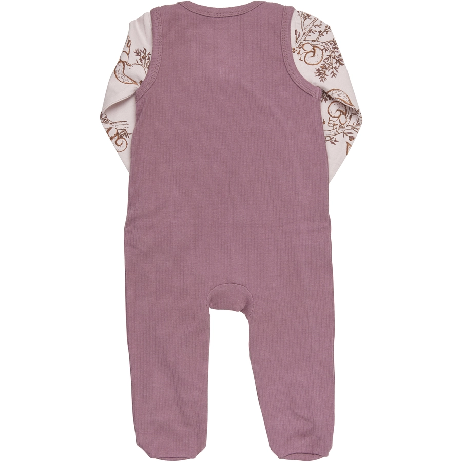 Fixoni Strampler Set mit Oberteil rosa