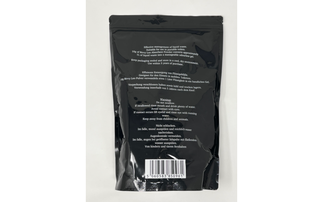 Bivvy Loo Super Absorptionsmittel Pulver