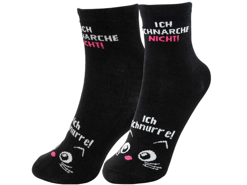 Sheepworld Socken Schnarche nicht Grösse 36 - 40, waschbar Humorvolle Zaubersocken, ideal als Geschenk