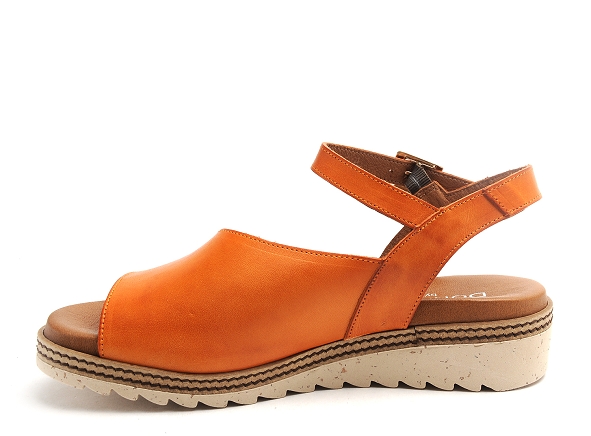 Dorking nu pieds plats femme d8771 tx orange