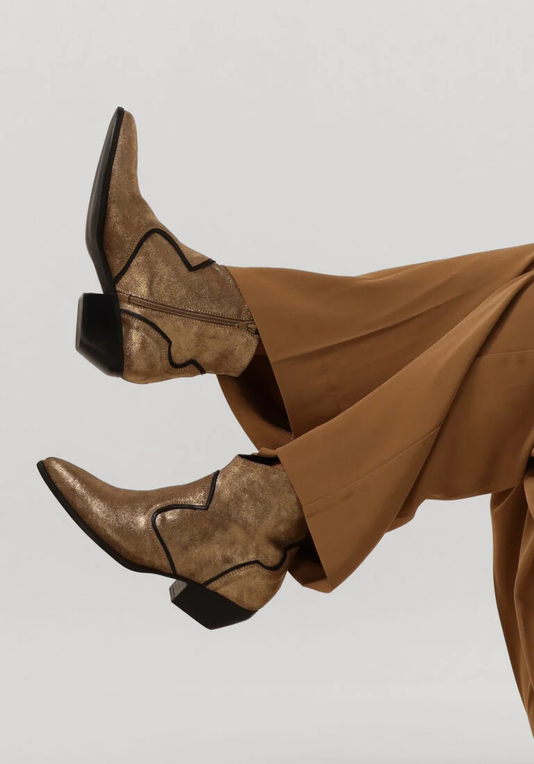 NOTRE-V gouden notre-v cowboylaarzen ar234