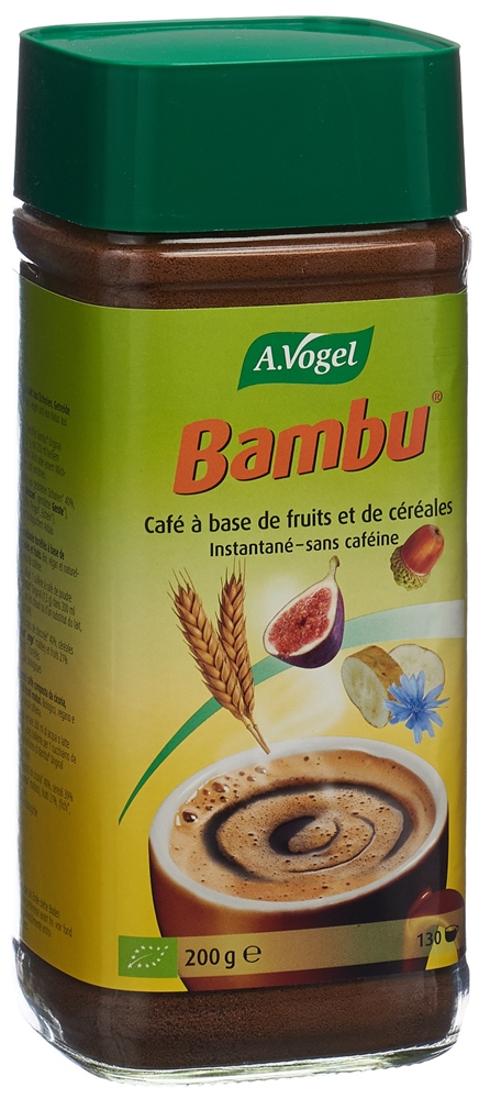 VOGEL Bambu Früchtekaffee<br>200 g, Glas, instant