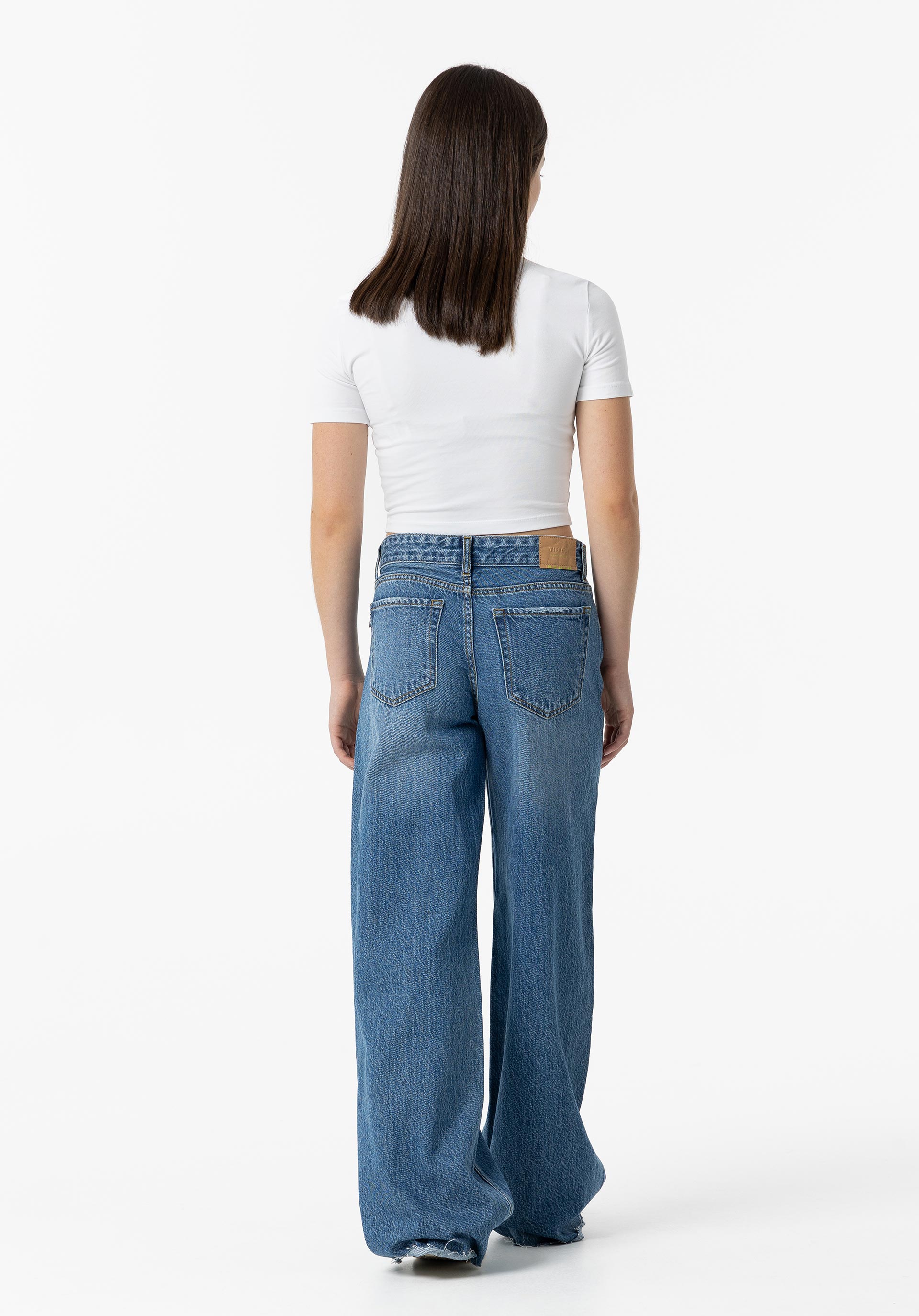 Jeans Charli Relax Wide Leg Cintura Baixa