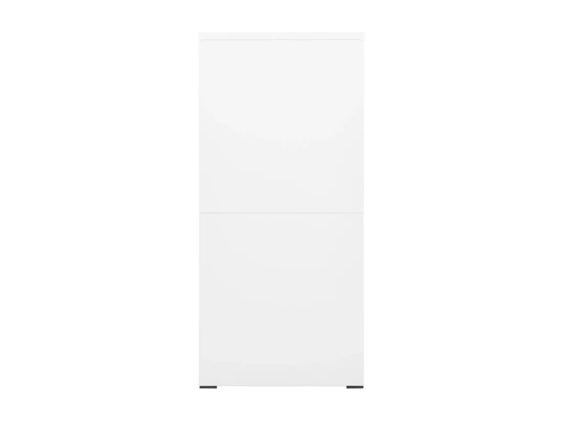 Classeur Blanc 46x62x133 cm Acier