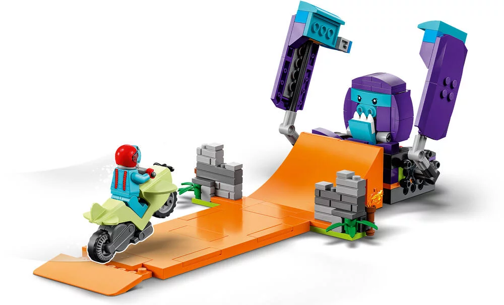 LEGO®CITY 60338 - LE LOOPING DU CHIMPANZE COGNEUR