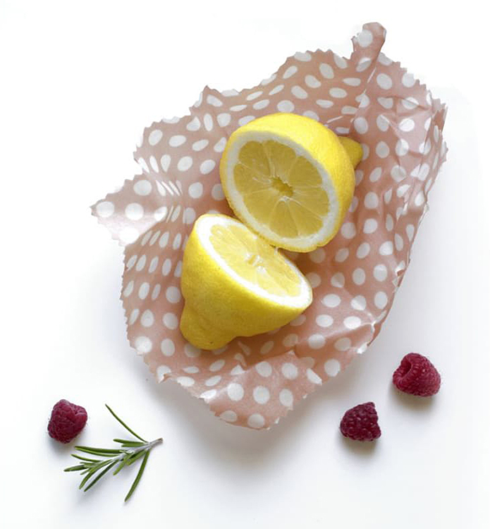 Set 3 Feuilles d Emballage Alimentaire Cire d Abeille Pebbly