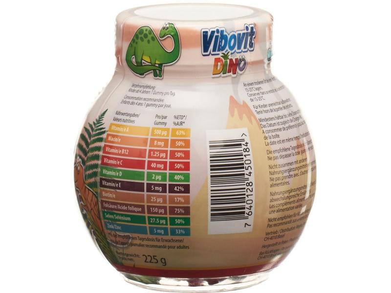 Vibofit Dino 50 Fruchtgummis Fruchtgummis