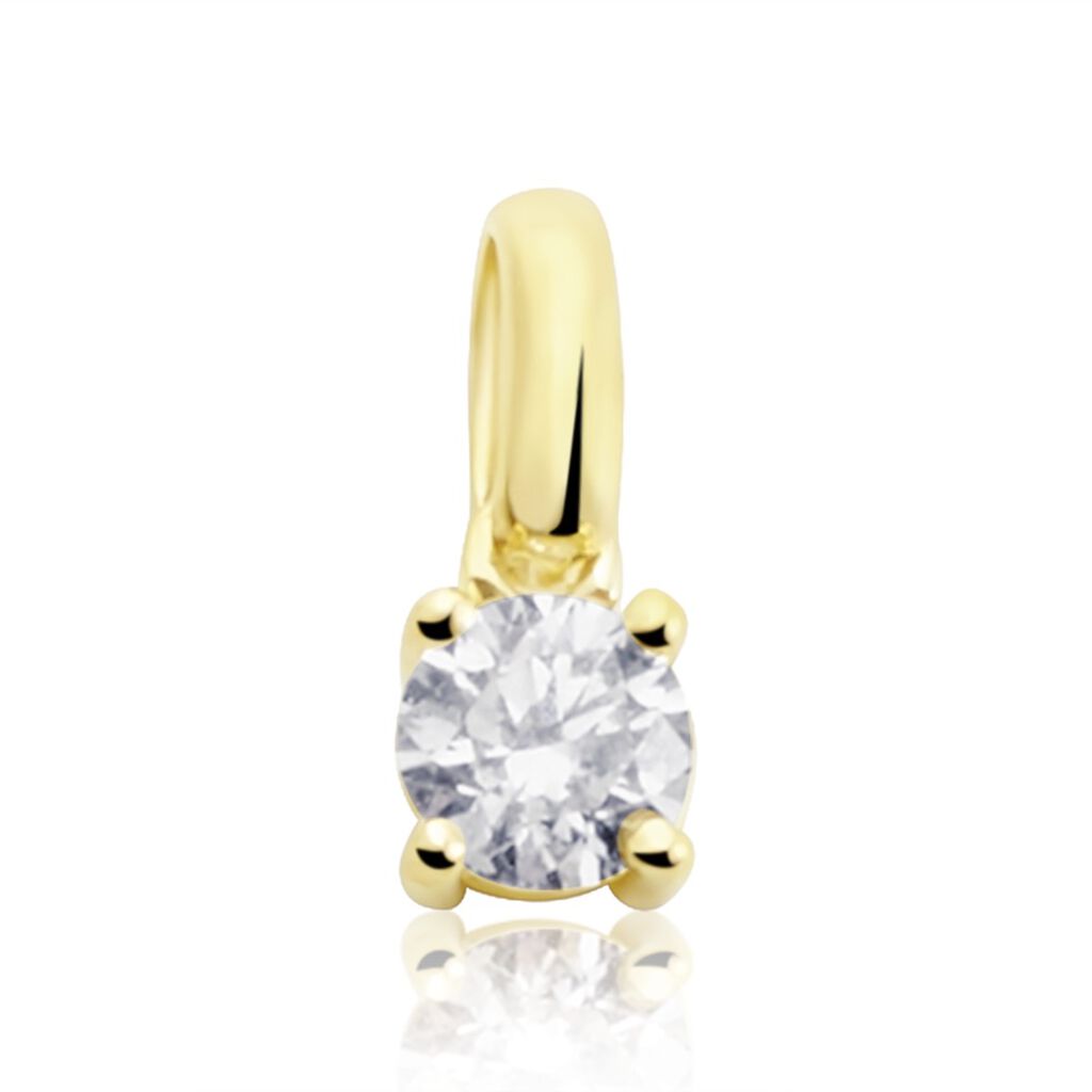 Pendentif Aphrodite Or Jaune Diamant