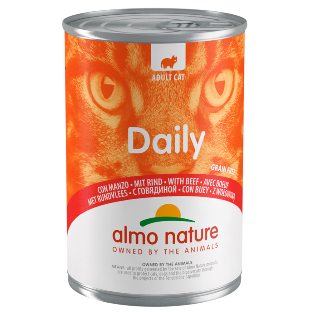 Almo Nature Daily Menu Kattenvoer Nat Blik Rund400 gr