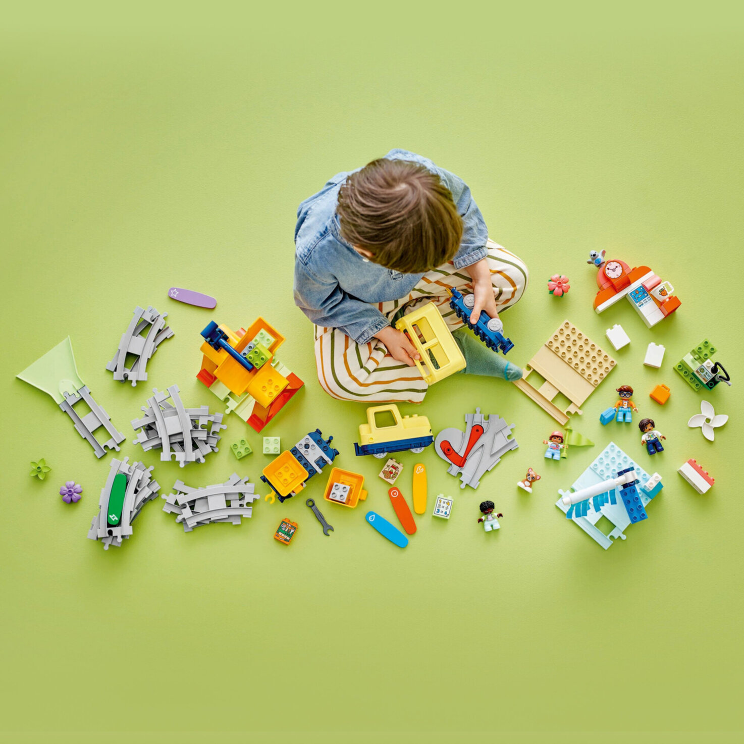 LEGO® DUPLO 10428 Town Grosse interaktive Eisenbahn 3+ Jahre