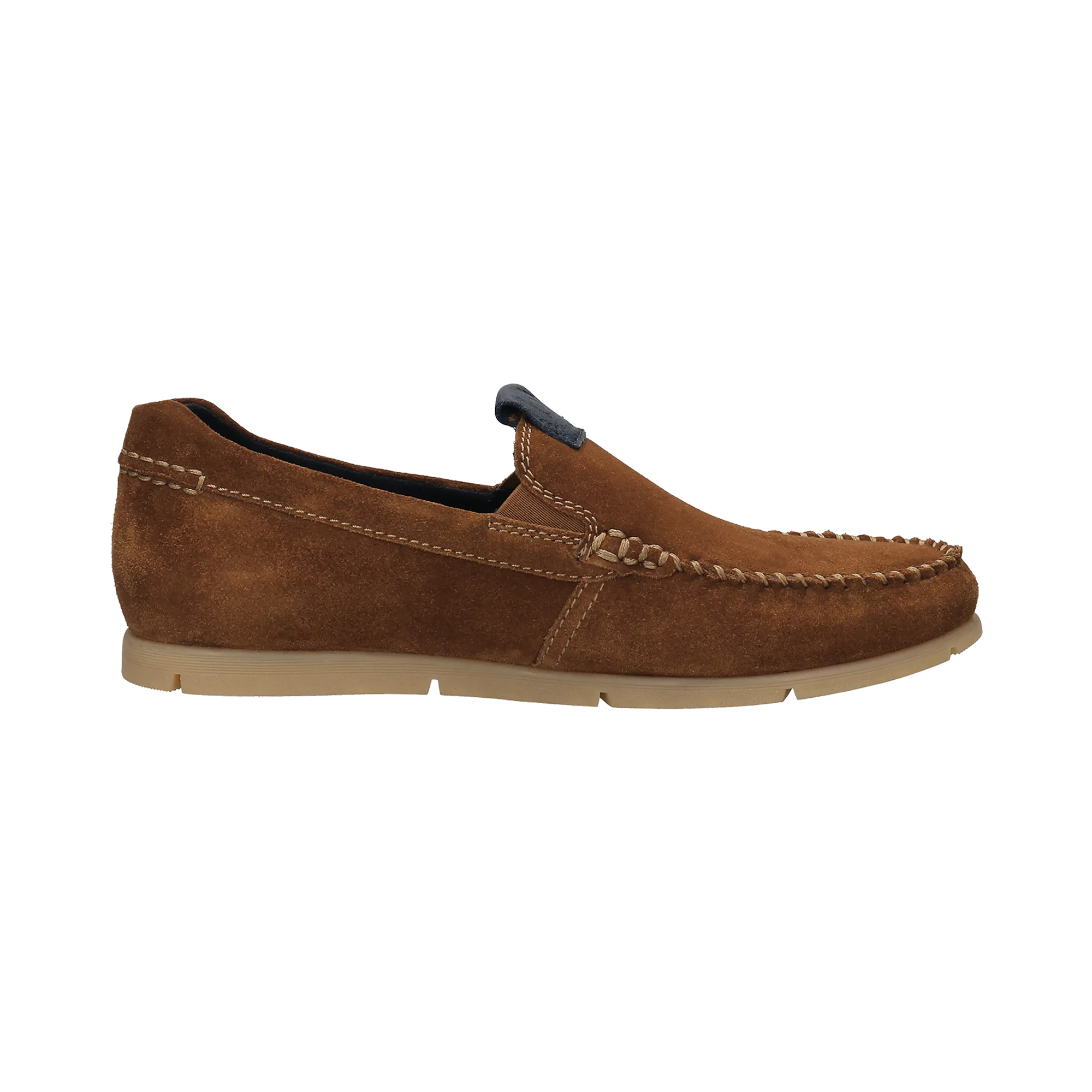 Leder Mokassin cognac