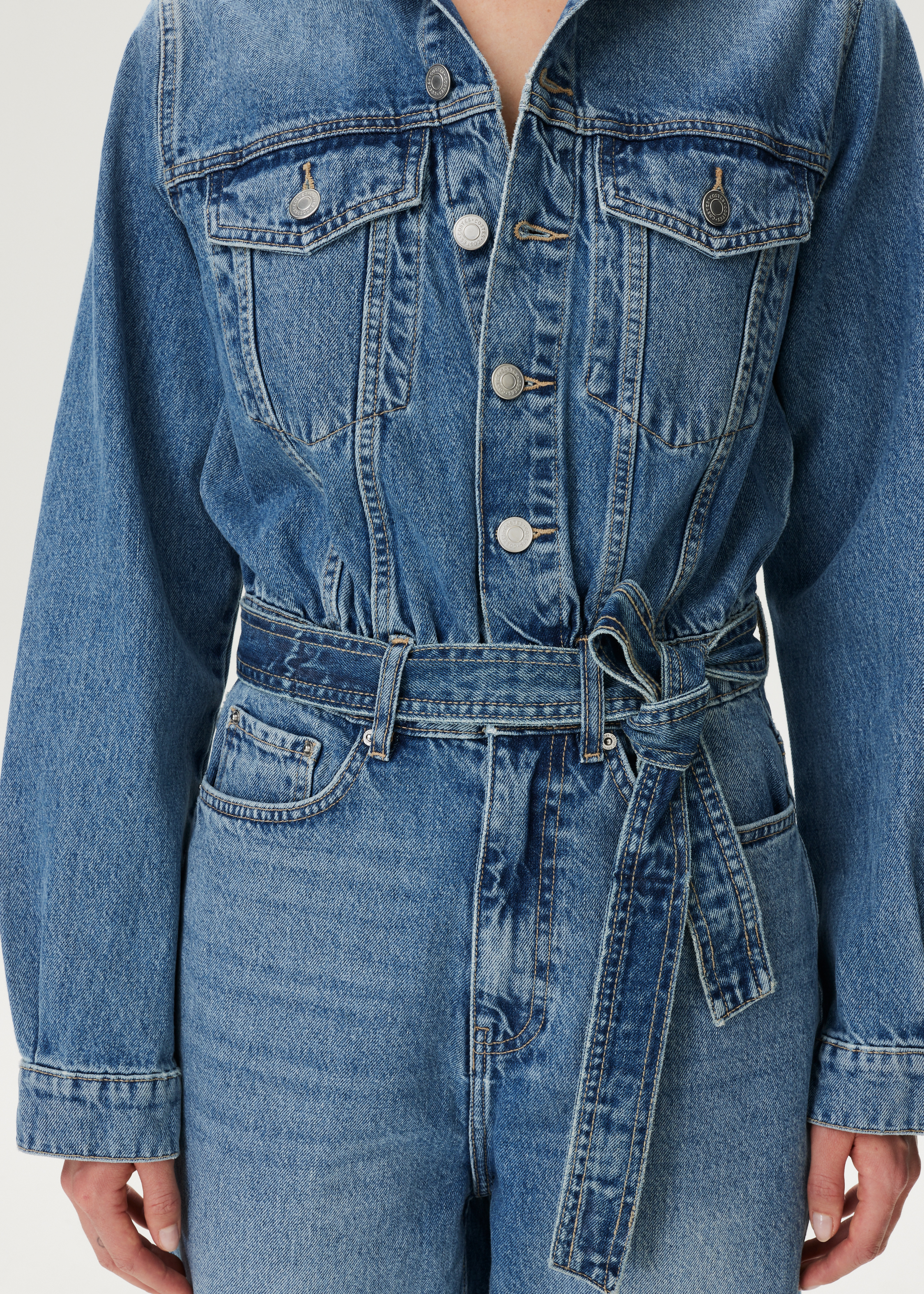 Denim jumpsuit