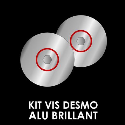Kit Visserie ROOF RO31 / RO32 DESMO / RO32 DESMO NEW GENERATION - Gris