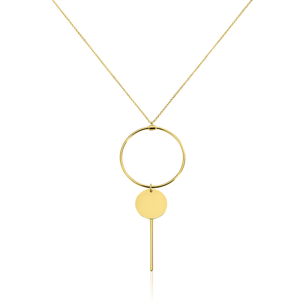 Collier Solaire Or Jaune