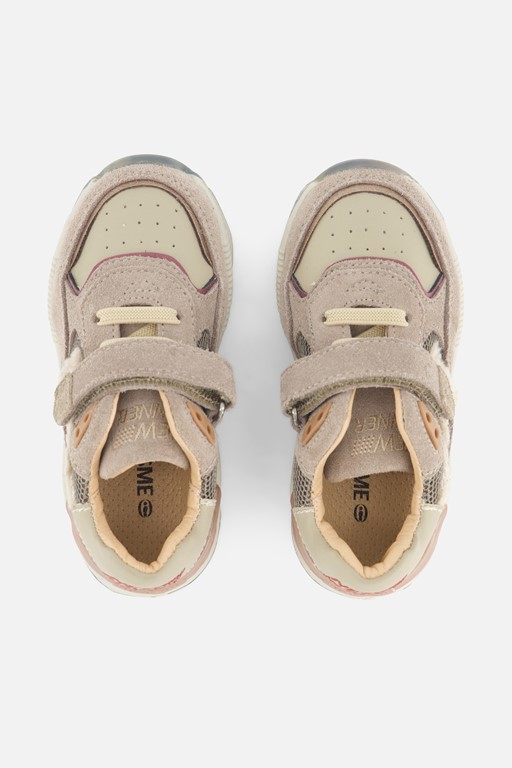 Shoesme Trainer Sneakers grijs Leer
