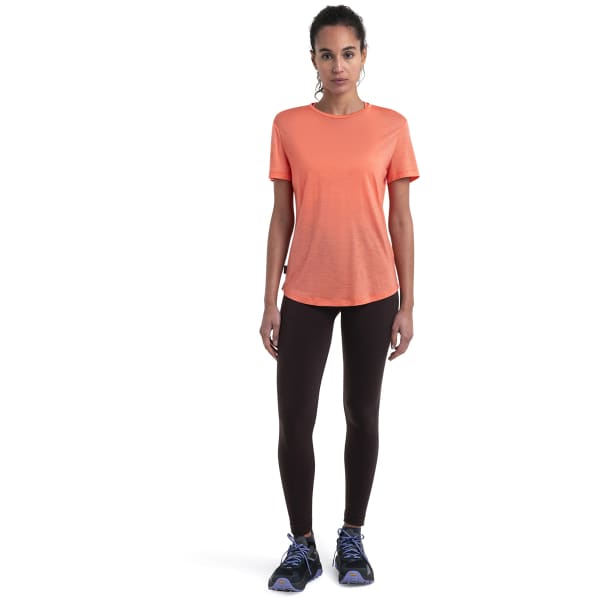 T-shirt randonnée ICEBREAKER W MERINO 125 COOL-LITE SPHERE III SS TEE TANG