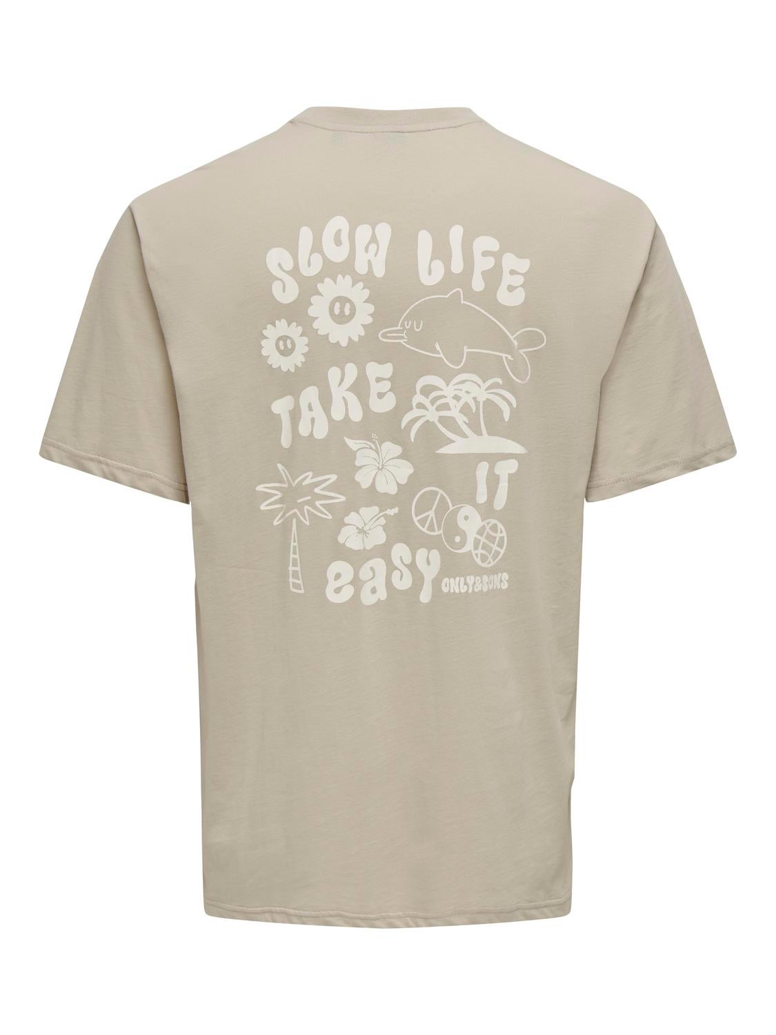 ONSMACE T-shirt Silver Lining
