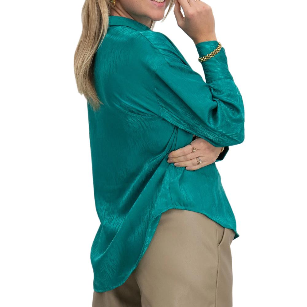Vero Moda Chemise Verte Femme Vero Moda Sina