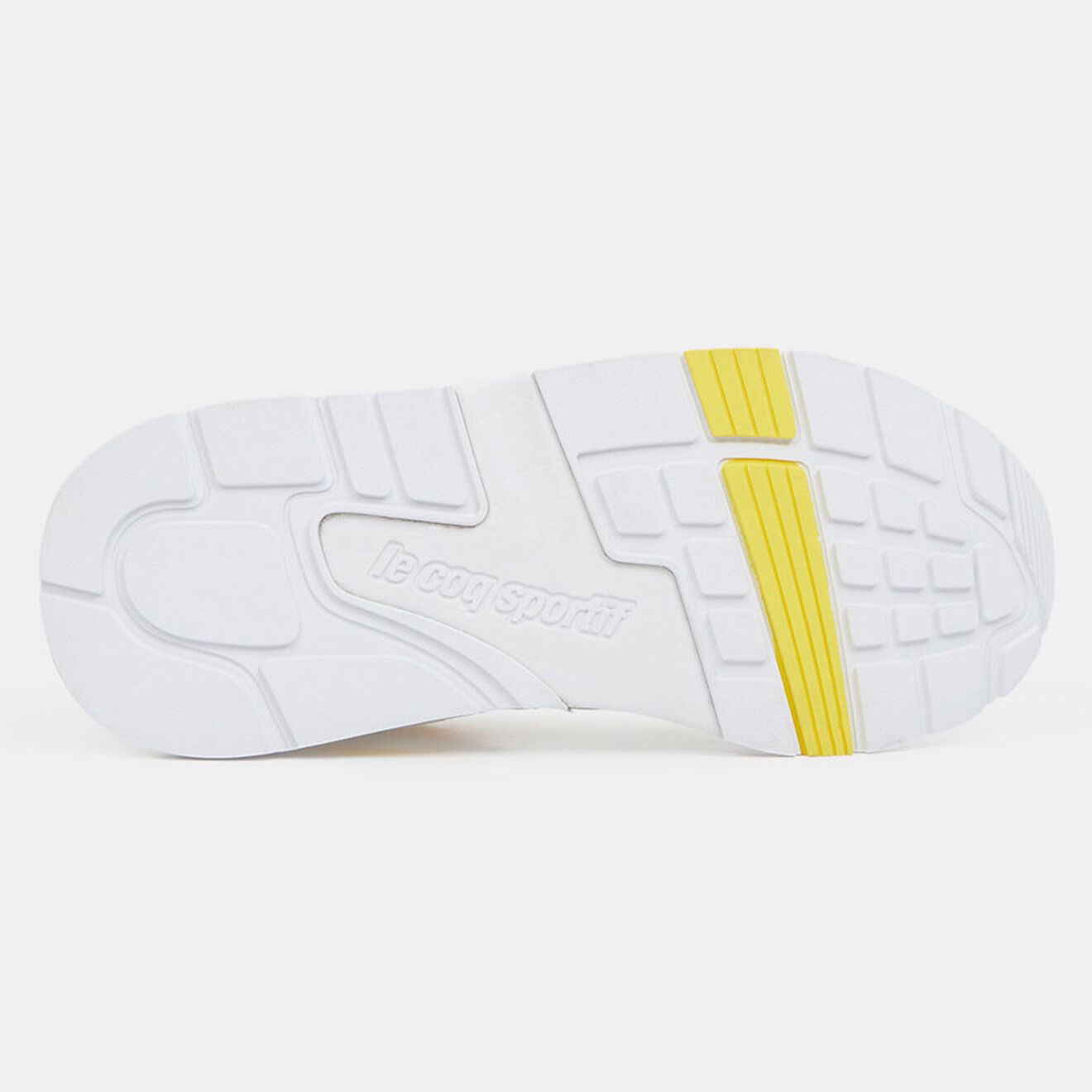 Le Coq Sportif Baskets R850 blanc/jaune