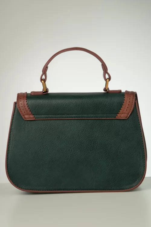Banned Retro Carter Satchel handtas in groen