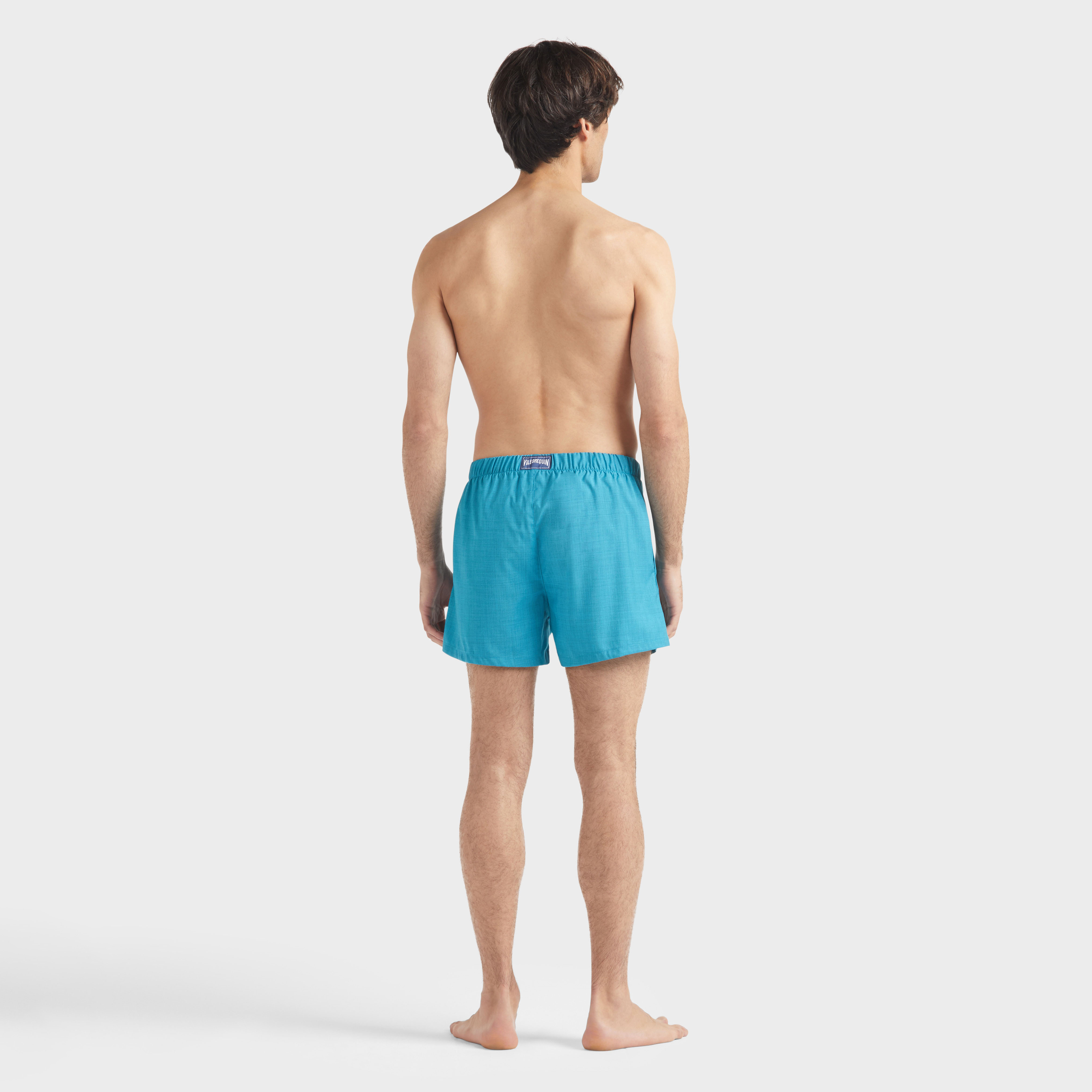 Bermuda en Lin Homme Super 120