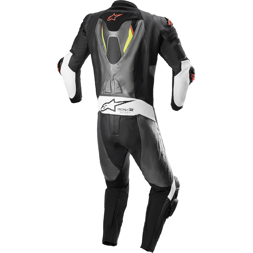 Alpinestars - Combinaison Missile V2 Ignition - 1 pièce Noir / Métal / Jaune fluo