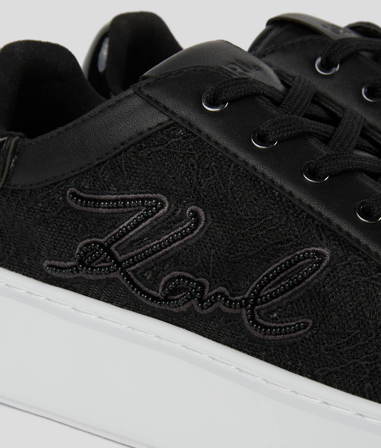BASKETS À LACETS MAXI KUP AUTOGRAPH - Noir