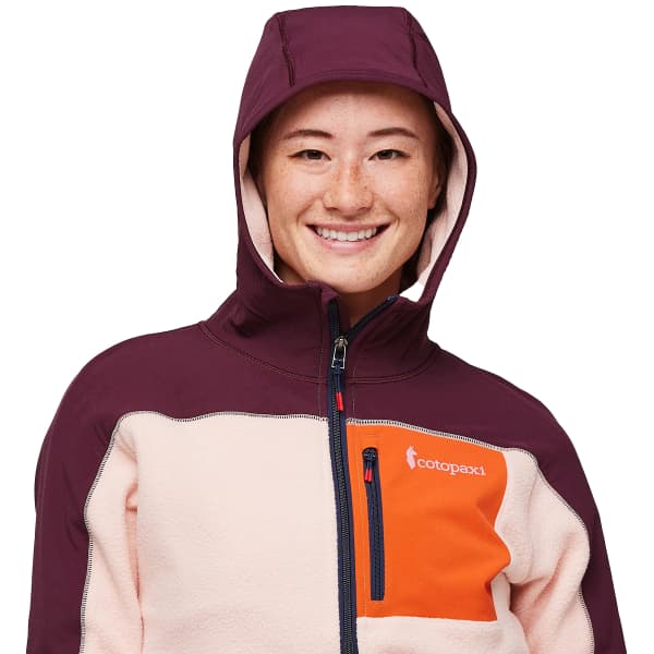 Veste polaire randonnée COTOPAXI ABRAZO HOODED FULL-ZIP FLEECE JKT W WINE/ROSEWOOD