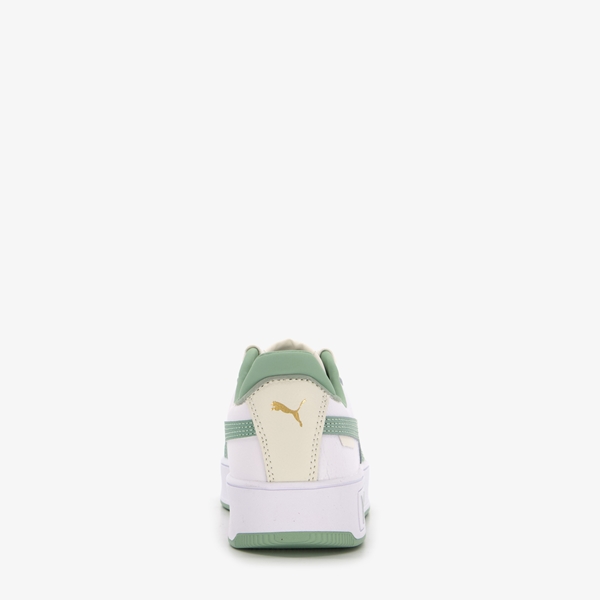 Puma Carina Street kinder sneakers wit/groen