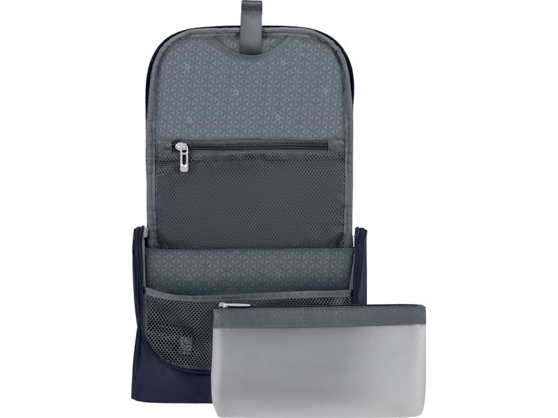 Samsonite Necessaire RESPARK TOILET KIT MIDNIGHT BLUE Reise-Kosmetiktasche mit praktischem Tragegriff