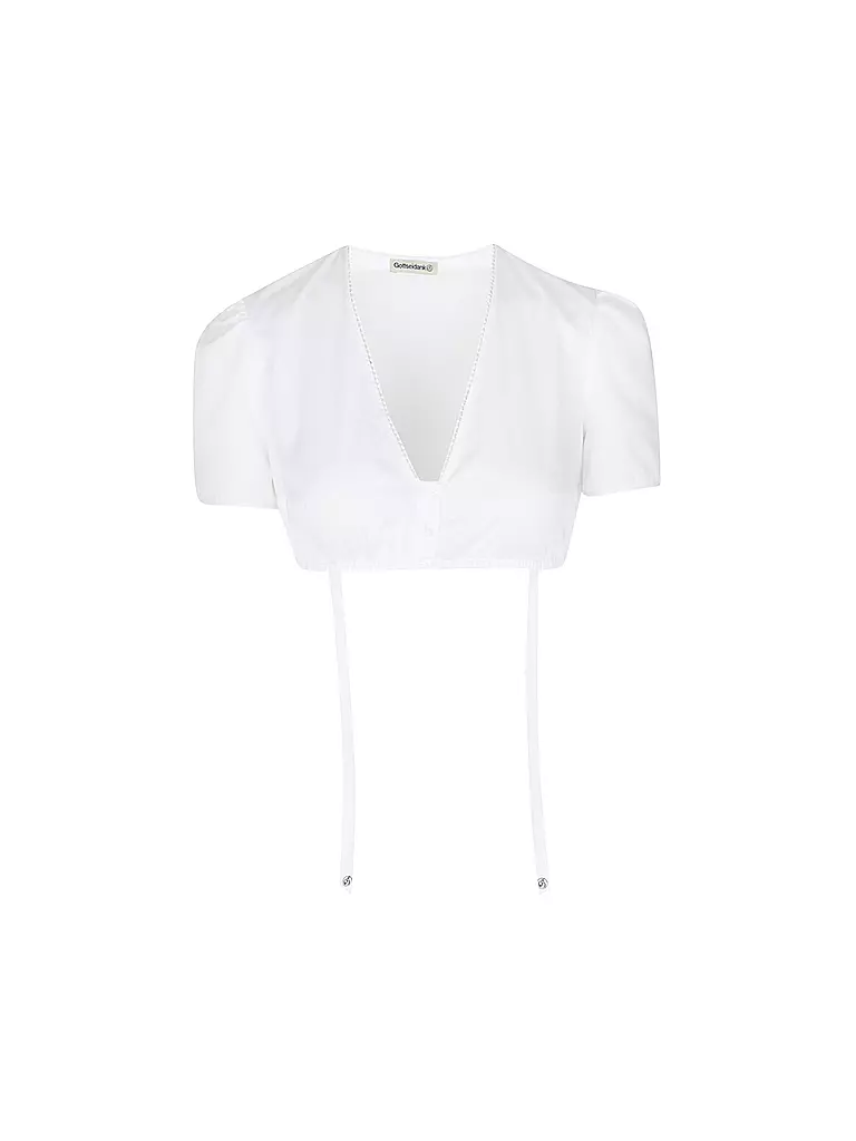 GOTTSEIDANK Dirndlbluse SOPHIE weiss
