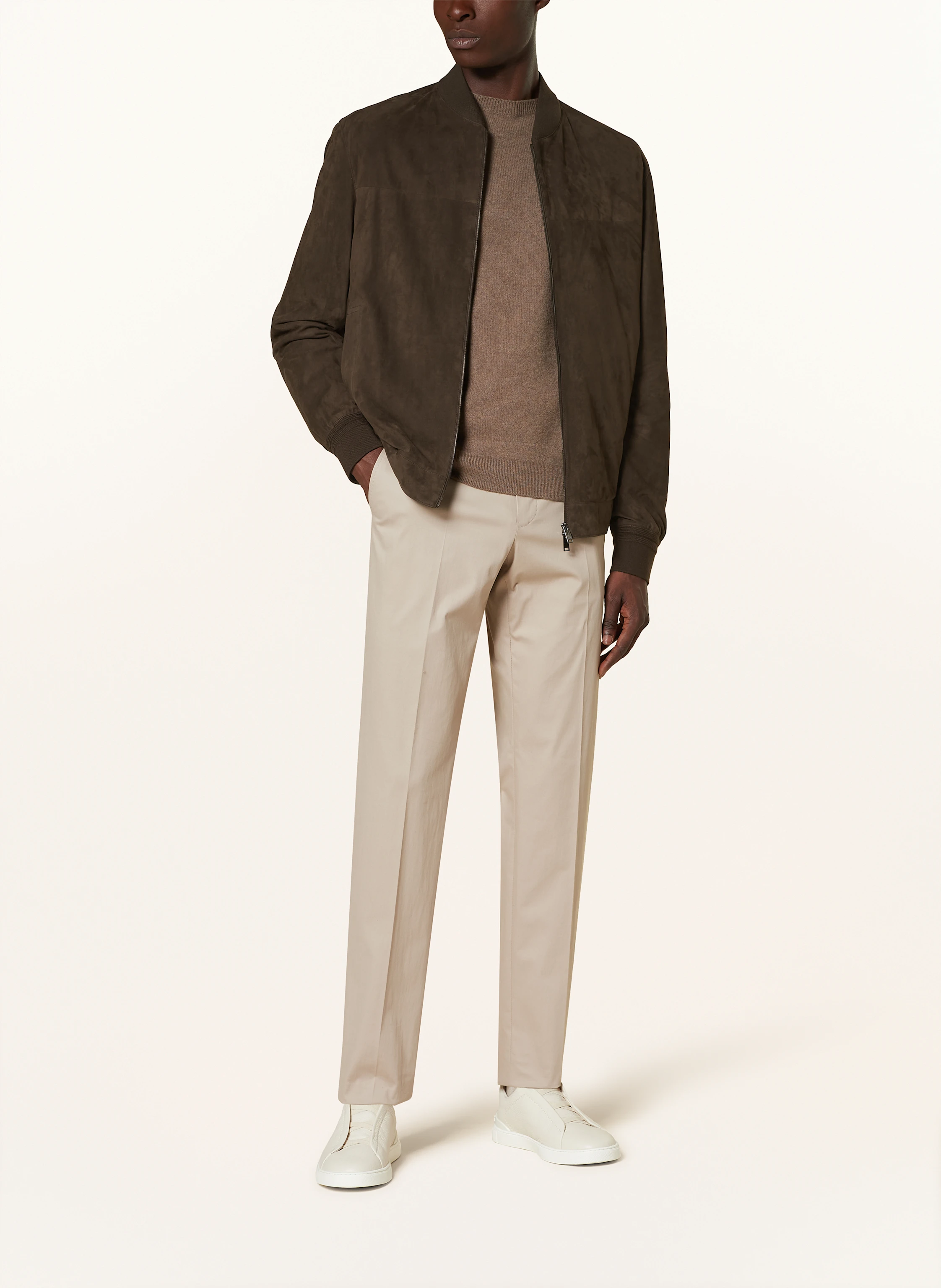 ZEGNA Lederblouson