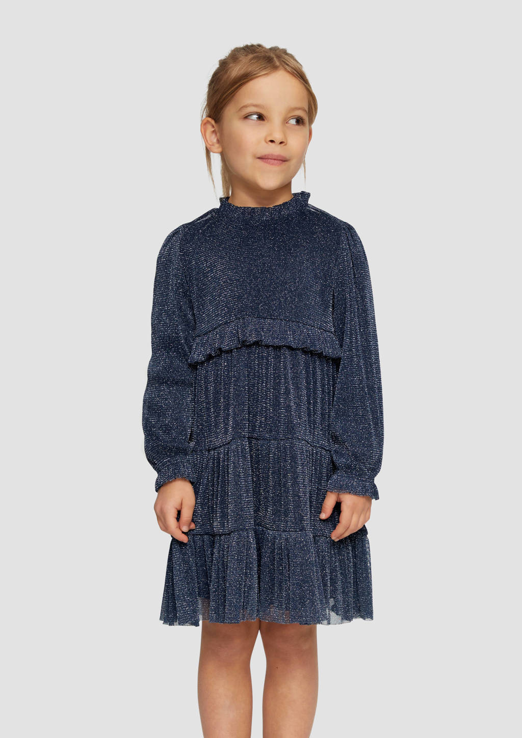 s.Oliver korte jurk blauw