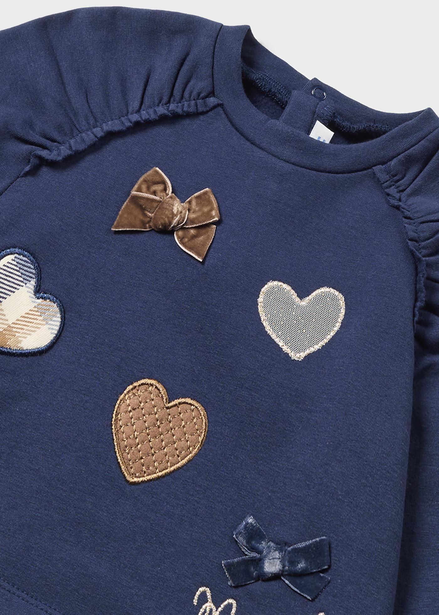 Moletom infantil bordado Better Cotton