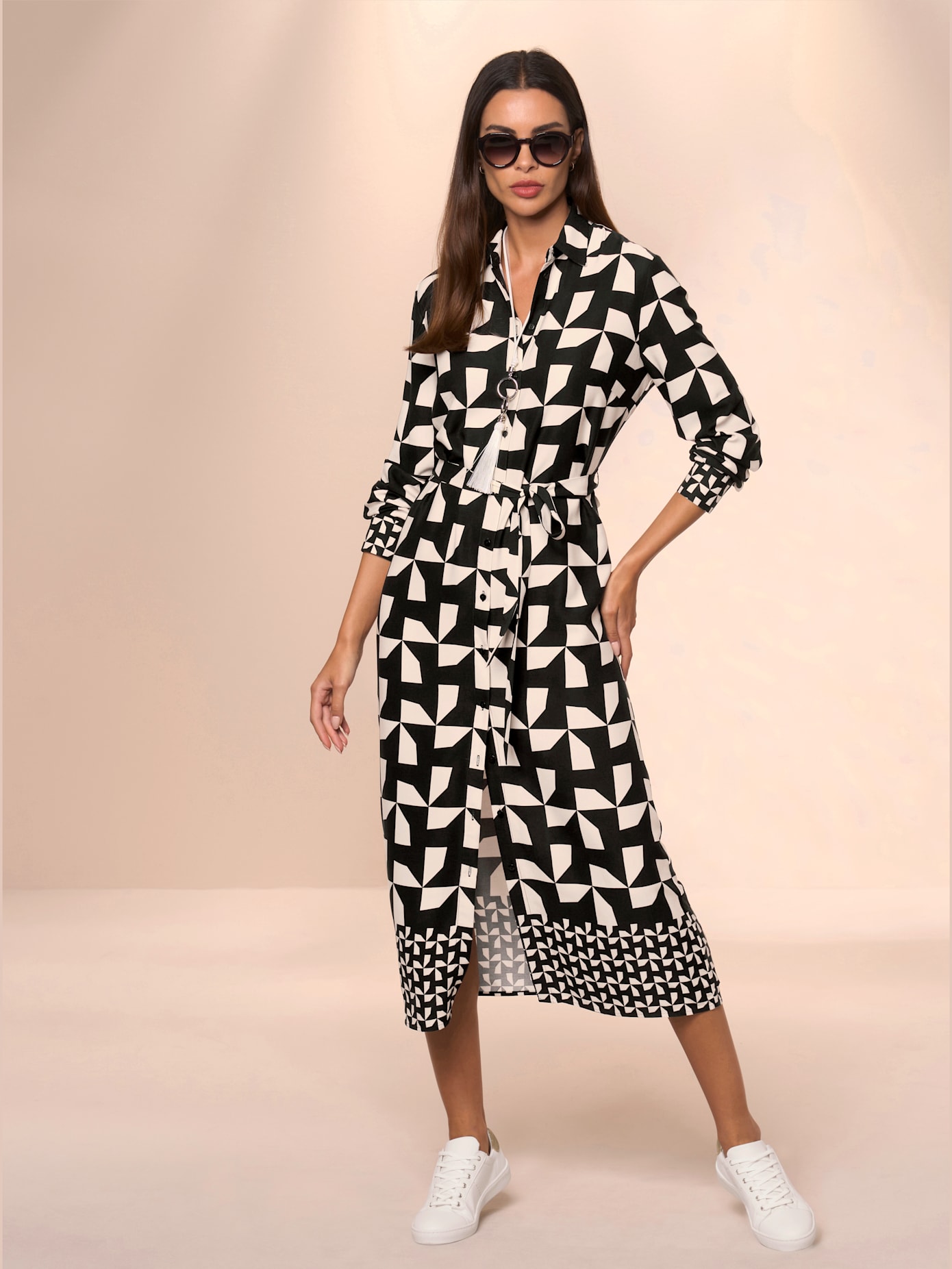 Robe imprimée joli motif imprimé