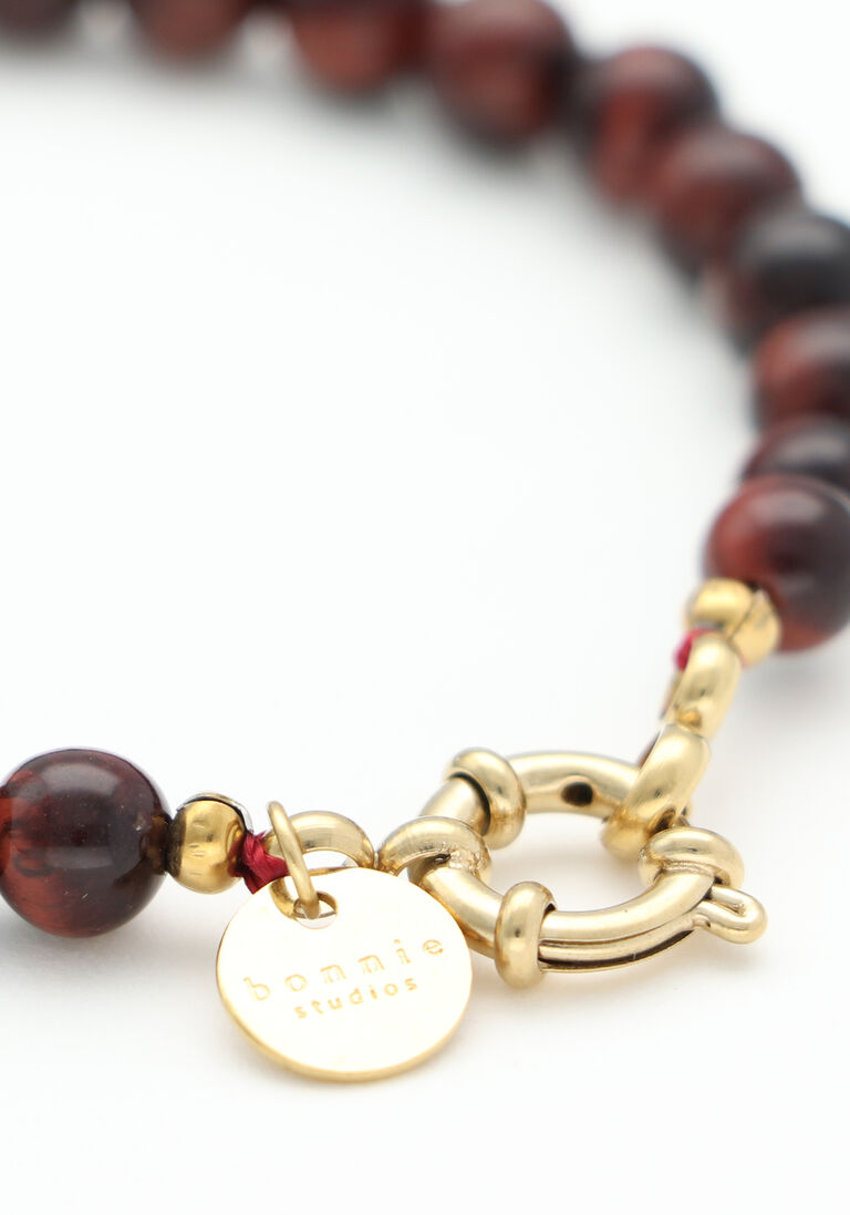bruine bonnie studios armbanden tiger bracelet