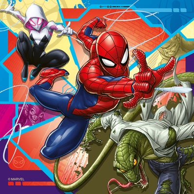 Ravensburger Marvel Spider-Man Puslespill 3x49 Brikker