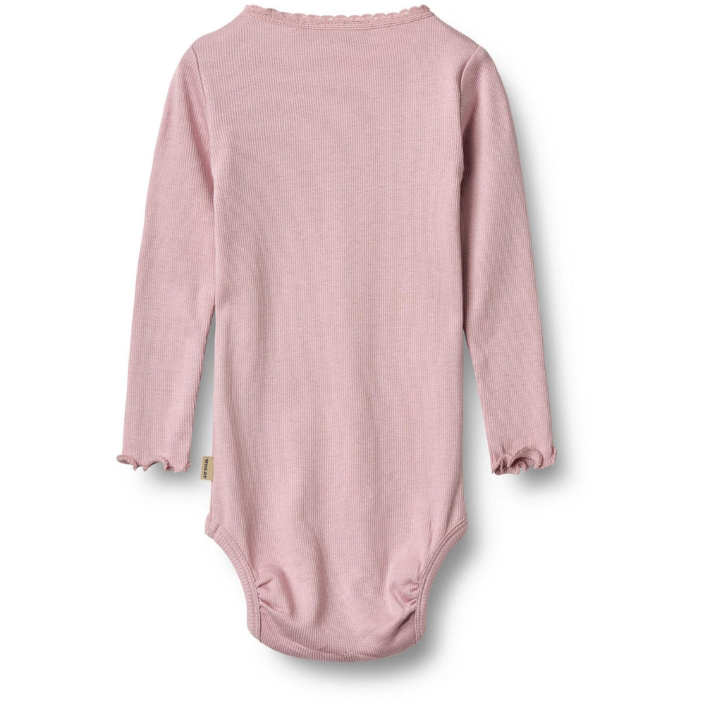 Køb Wheat Lavender Mist Rib Body L/S Lotta