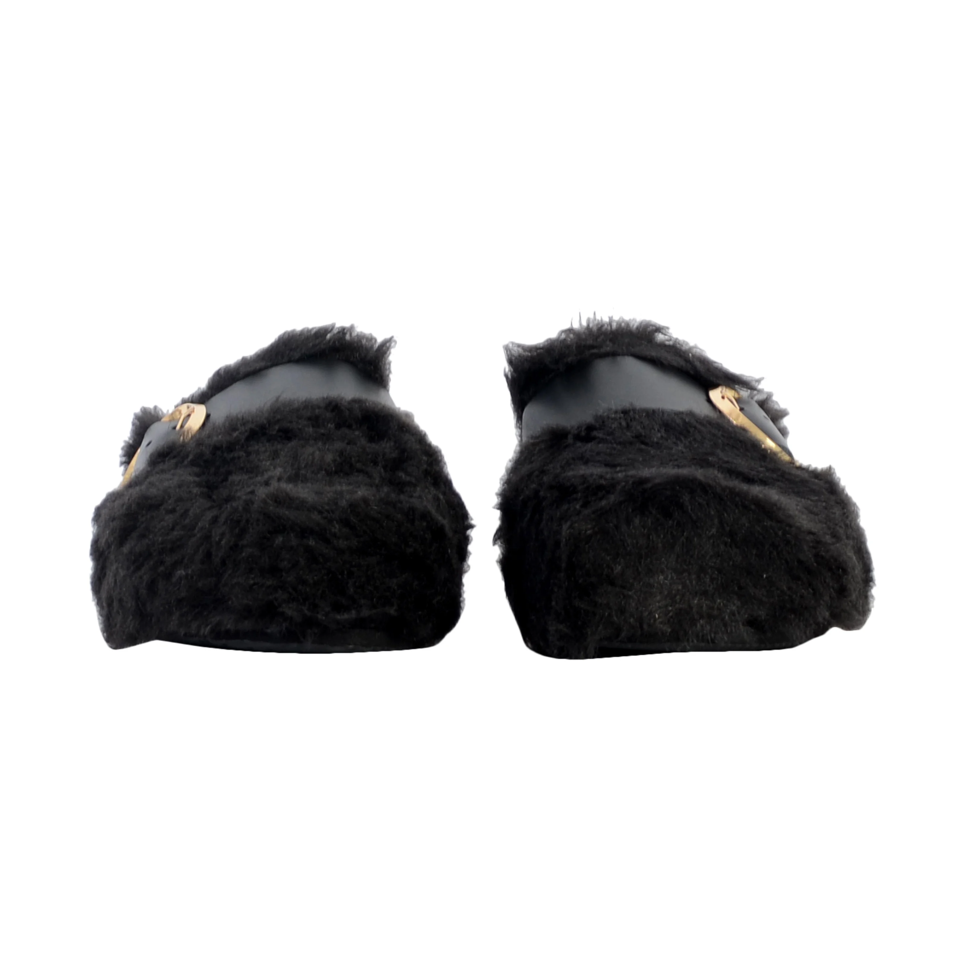 Mules cuirmonique | Noir