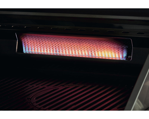 Enders Kansas II Pro 4 SIK Profi Turbo gasbarbecue, 153 x 64 x 118 cm, 4 branders + achterbrander + zijbrander, zilverkleurig, inclusief dekselthermometer, vetopvangbak, grillrooster, krachtige verwarmingszone, warmhoudrek, zijplateau.