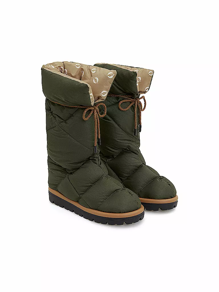 FLUFIE Snowboots CLASSIC olive