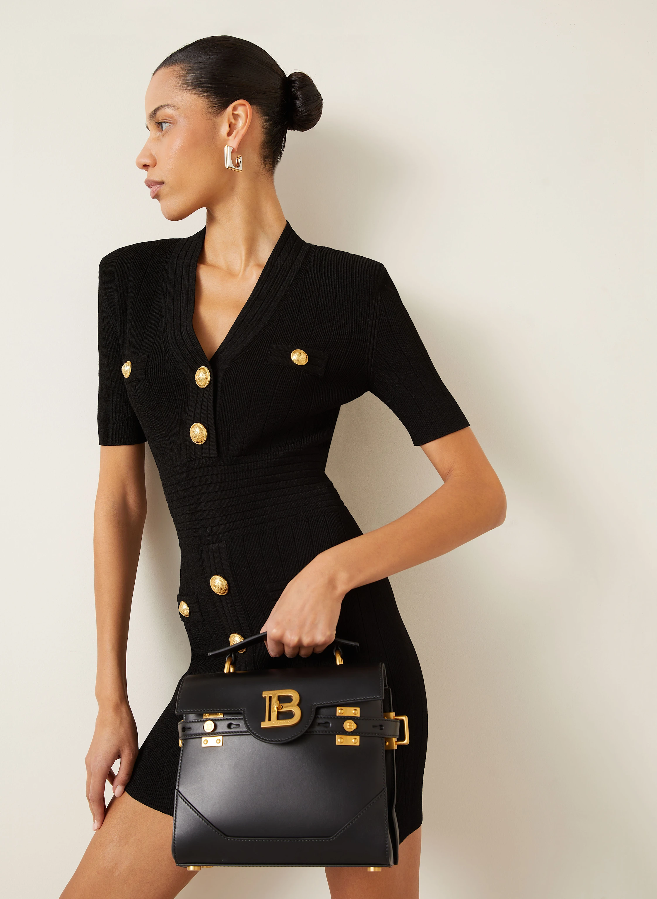 BALMAIN Strickkleid