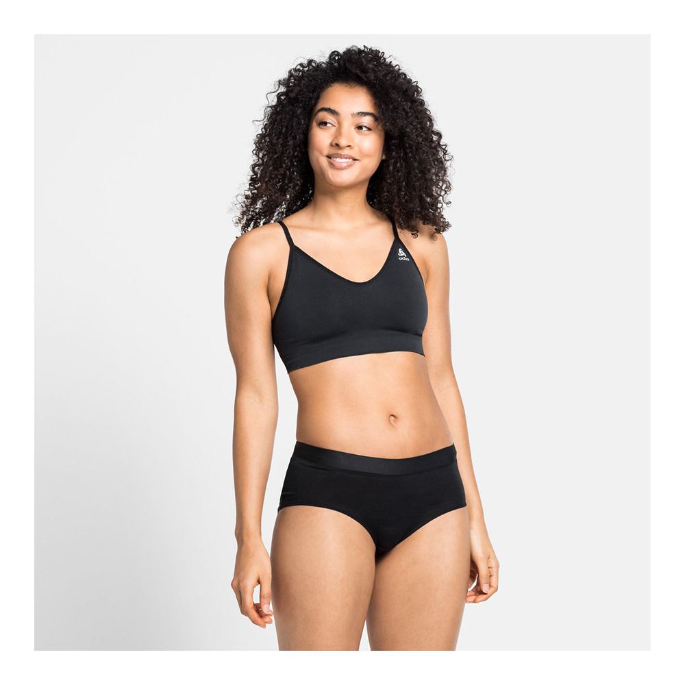 Odlo SEAMLESS SOFT - Brassière Femme black/grey melange