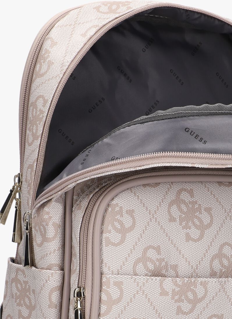 GUESS beige guess rugtas berta backpack