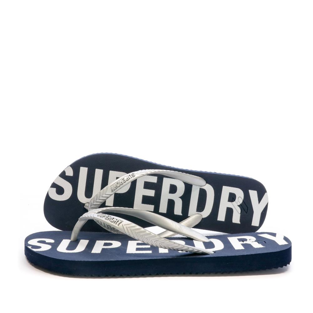 Superdry Tongs Noir Superdry Essential Flip Flop