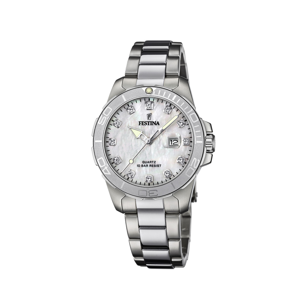 Montre Festina femme acier