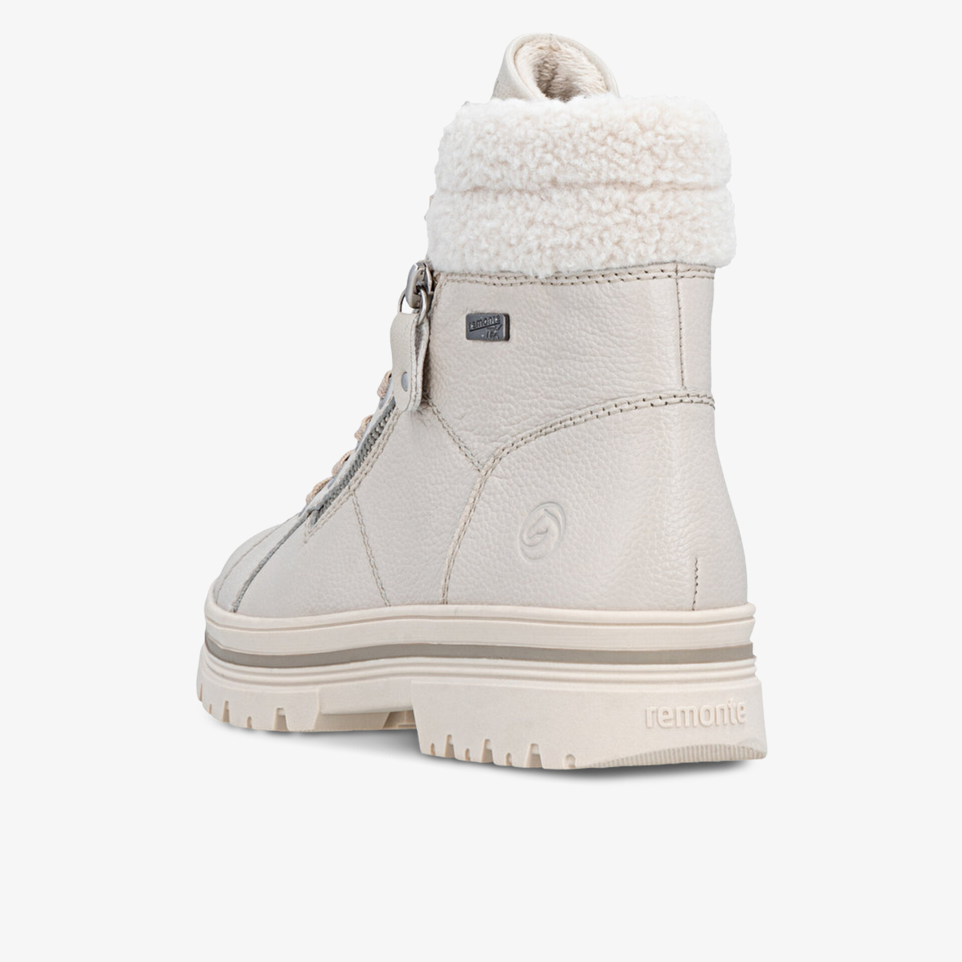 remonte Damen Schnürstiefeletten beige